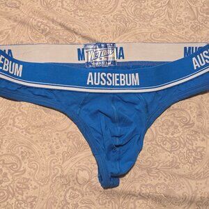 Aussiebum Victory Men's Thong - Blue - X-Large 35-37